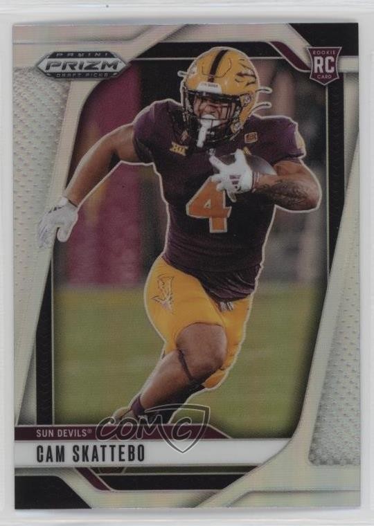 2025 Panini Prizm Draft Picks Silver Prizm Cam Skattebo #9 1bw7