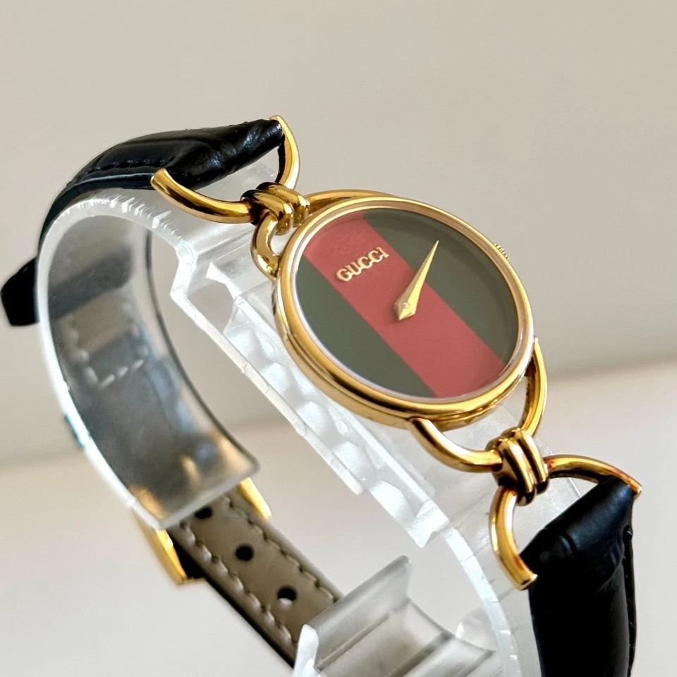 GUCCI Reloj Mujer Cuarzo 6000.2L Batería Reemplazada Foto 3 de 4