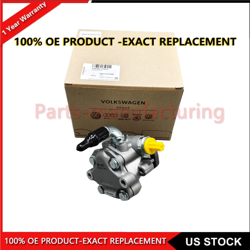 Power Steering Pump for Volkswagen Beetle 1998-05 Jetta Golf Derby Seat Cordoba Foto 3 de 4