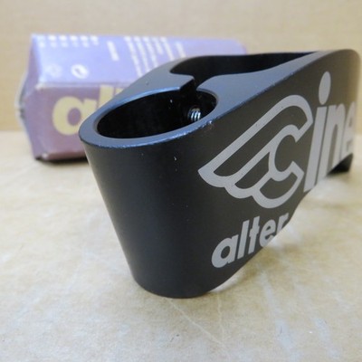 Cinelli Alter 110mm インチ　コラム New-Old-Stock Cinelli Alter Stem..Black w/Silver Accents (140 mm x