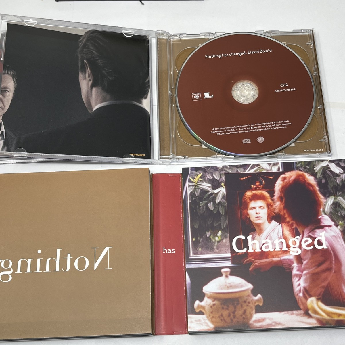 David Bowie Nothing Has Changed 3CD Deluxe Edition Box Set