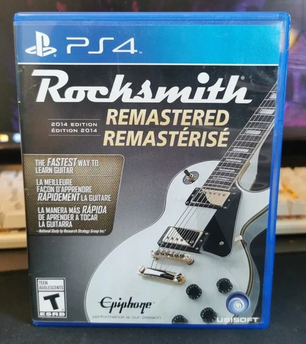 Rocksmith Remastered 2014 (PlayStation 4, 2014) Tested Game Only