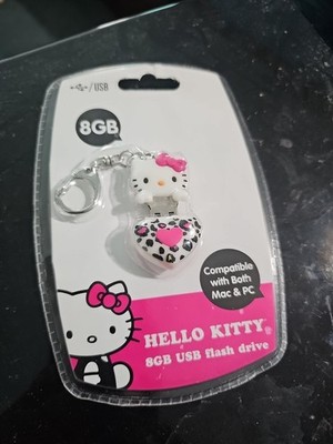 Hello Kitty Sakar 8GB USB Flash Drive Keychain Sanrio 2012 Brand New Mac PC