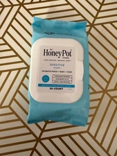 The Honey Pot Company, Sensitive Daily Feminine Cleansing Wipes, Intimate Parts