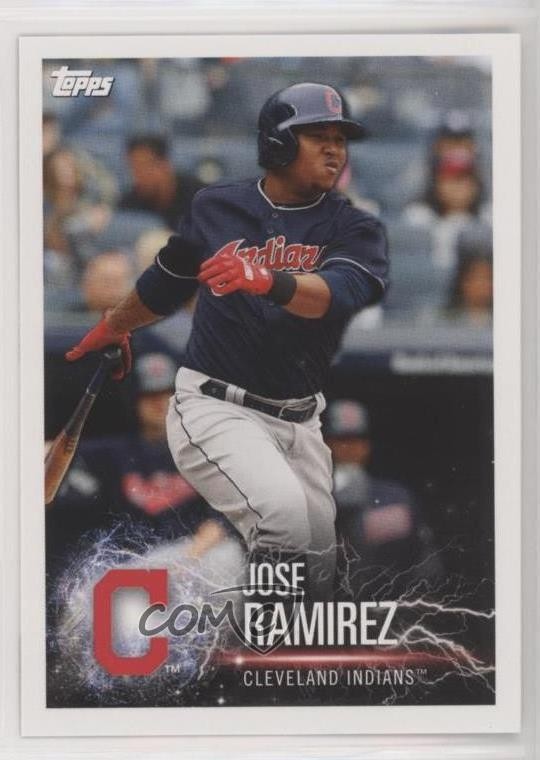 2019 Topps Stickers Jose Ramirez Christian Yelich #32 1c7