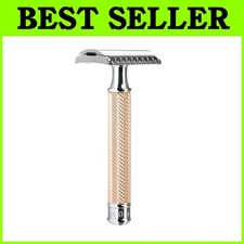 Open Comb Safety Razor for Close Shave - Barbershop Quality