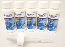 5x BOTTLES EQUATE Hair Regrowth Treatment Men 5-Mo Supply Minoxidil 5 EXP 3/26