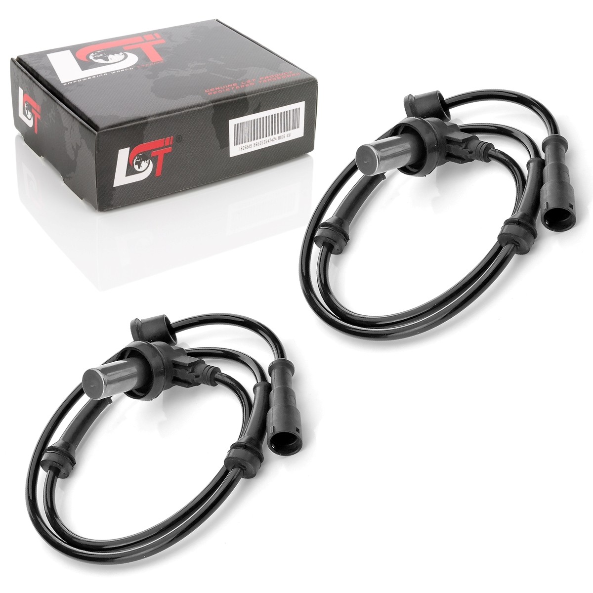 2x ABS Sensor Speed Controller Speed Sensor Front 4A0927803 for Audi 100 C4