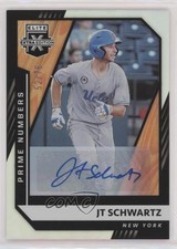 2021 Elite Extra Edition Prime Numbers B Signatures 52/76 JT Schwartz Auto 0nr3