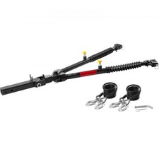 Vevor 10000 Lb Tow Bar 2 Receiver Telescoping Bumper Mount W Safety Ropes Vevor 10000 Lb Tow Bar 2 Receiver Telescoping Bumper Mount W Safety Ropes