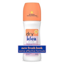 Dry Idea Roll On Antiperspirant Deodorant Unscented 3.25 oz Advanced Dry