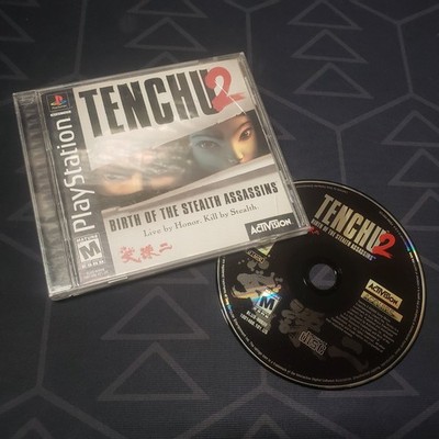 Tenchu 2: Birth of the Stealth Assassins (Playstation 1) ps1 psx game COMPLETE