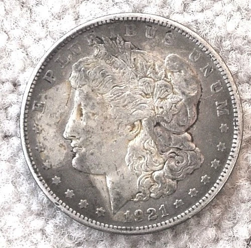 1921-S Morgan Silver Dollar-Good Condition