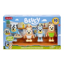 4pc Bluey Cooking Fun with The Heelers Chat M...