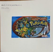 Carte Pokémon Lamincards 2006 SE Bustina Vuota Vintage ITA No Charizard Goldstar