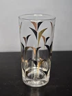 Vintage MCM Federal Glass Atomic Arrow/Diamond 6"Highball Tumbler