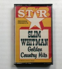 Slim Whitman Golden Country Hits Cassette 1983 Star Records
