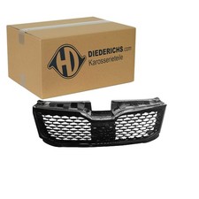 DIEDERICHS KÜHLERGRILL GLÄNZEND passend für SKODA OCTAVIA 3 5E Honeycomb-Look
