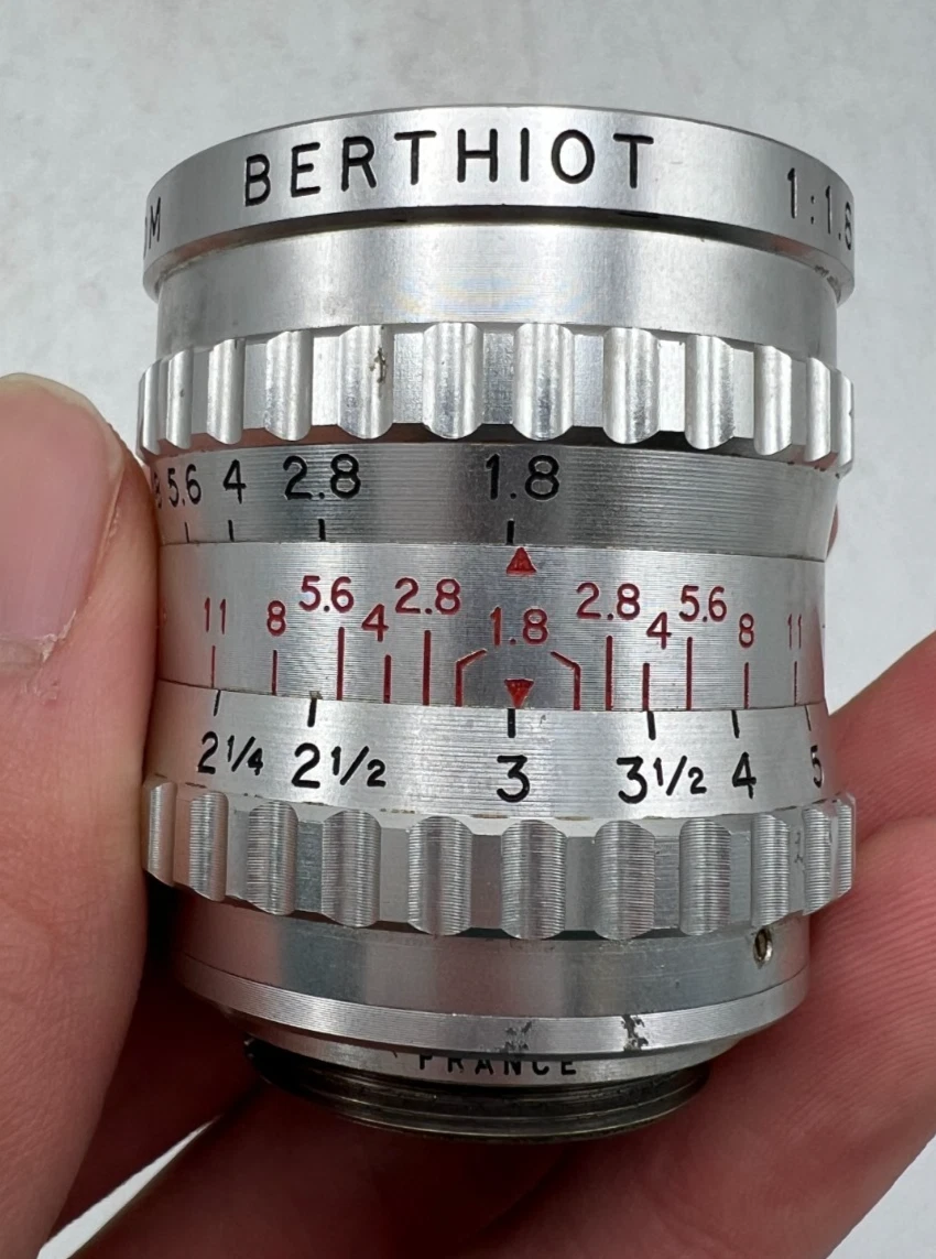 SOM Berthiot 25mm Focal Camera Lenses for sale | eBay