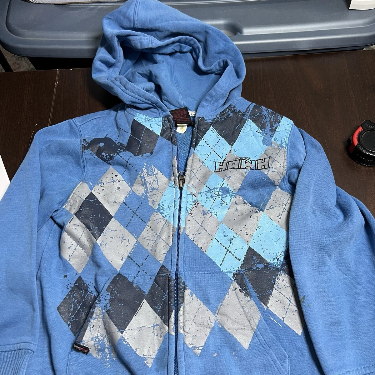 Tony Hawk Blue Hoodies for Boys for sale | eBay