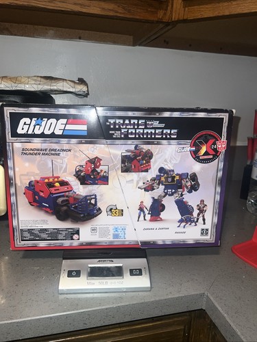 Transformers Collaborative G.I. Máquina Joe Mash-Up Soundwave Dreadnok Thunder - Imagen 3 de 7