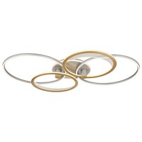 Deckenleuchte Led Dimmbar Timer Fernbedienung Beweglich Nachtlicht Gold