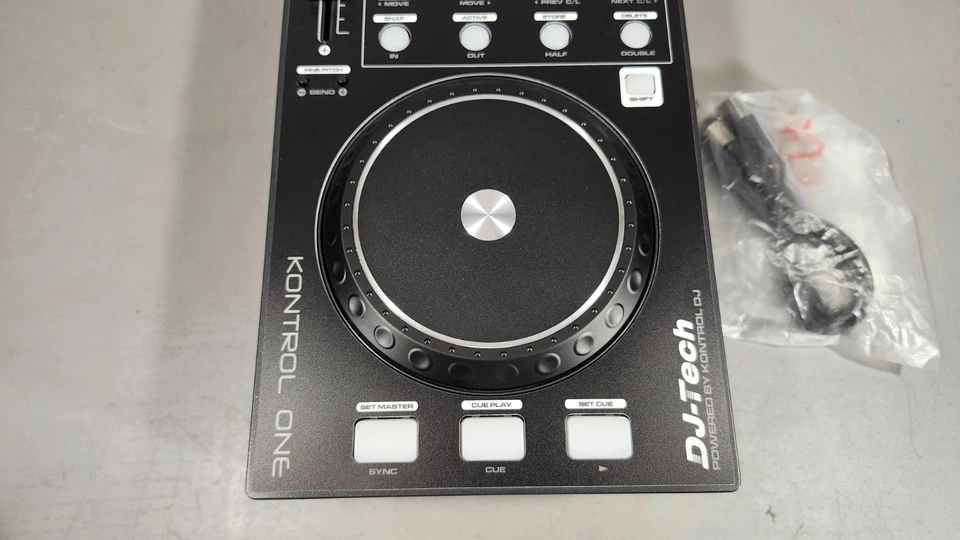 DJ-Tech KONTROL ONE Professional USB MIDI Controller Touch Sensitive Jog Wheel - Image 3 of 4