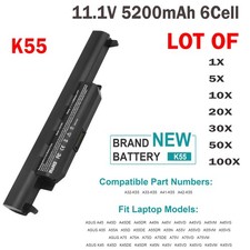 ✅LOT A32-K55 Battery For Asus A45 A45D A75 K55 K75 X45 X45A X55A A33-K55 A42-K55