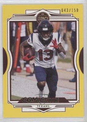 2021 Panini Legacy Yellow 43/150 Brandin Cooks #70 y0i
