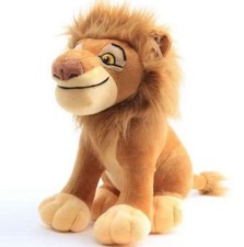 New Dis Lion King Mufasa Plush Stuffed 28cm Bean Bag Plush Toy Christmas Gift
