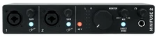 Arturia Minifuse 2 Black 2x2 USB MIDI Audio Recording Interface+Software
