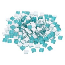 Micro Glass Tiny Mini Mosaic Tile for DIY Teal Pack of 200