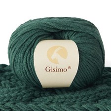 100 Merino Wool Yarn, 6-Ply Luxurious and Soft Yarn for Hand Knitting Croche...