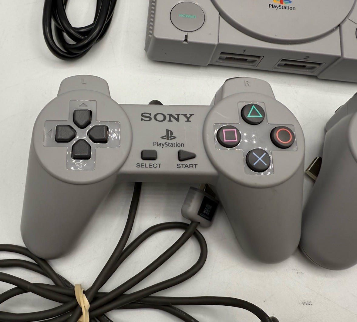 Sony PlayStation One PS1 Mini Classic Console Cables Controllers