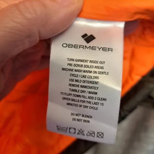 OBERMEYER Sage Green KADEN Quilted Duck Down Jacket Sz XXL 2XL image 9