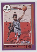 2021-22 Panini NBA Hoops Purple Derrick Jones Jr #131 0qr0