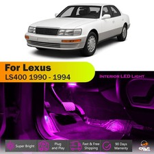 19 X Ultra Pink Led Lights Bulb Interior Package Kit For 1990 - 1994 Lexus Ls400
