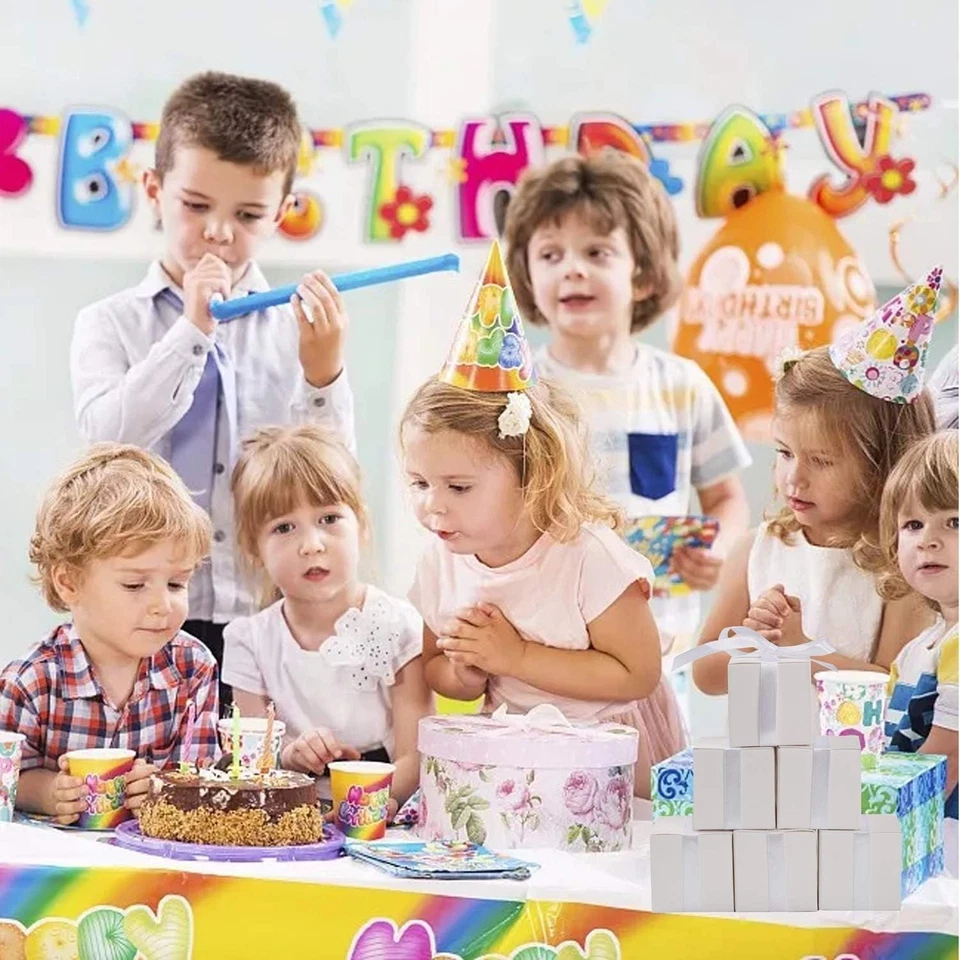 Versátiles 60 PIEZAS Cajas de Regalo Blancas 3x3x3 Pulgadas - Perfectas para Cualquier Celebración Foto 4 de 4