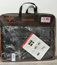 Crew Cab Toyota Tacoma Seat Covers 2016-2022 2023 - Luxury Fit Black And Red