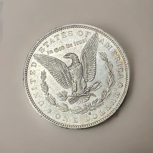 1879-S Morgan Silver Dollar | AU Observed Quality | Granite Lady Strike
