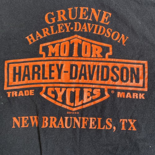 T shirt Harley Davison nera taglia XL Fanatics nuova Braunfels, Tx. - Foto 7 di 10