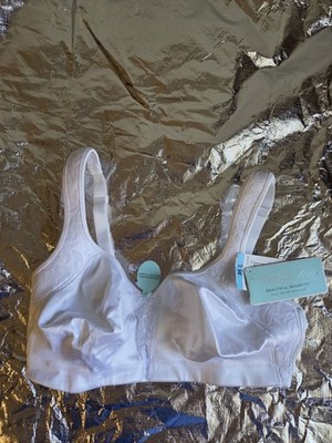 NWT! White Vanity Fair Style 71020 Beautiful Benefits Soft Cup 36C Bra