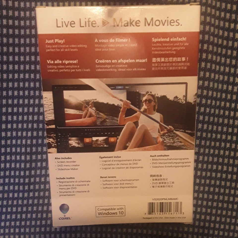 Corel VideoStudio Pro 2020 | Edición de vídeo Windows sellado envío gratuito Foto 2 de 4