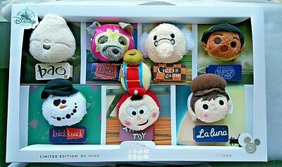 2019 Disney D23 Expo Pixar Shorts Exclusive Tsum Tsum Set LE 1000 Boa La  Luna