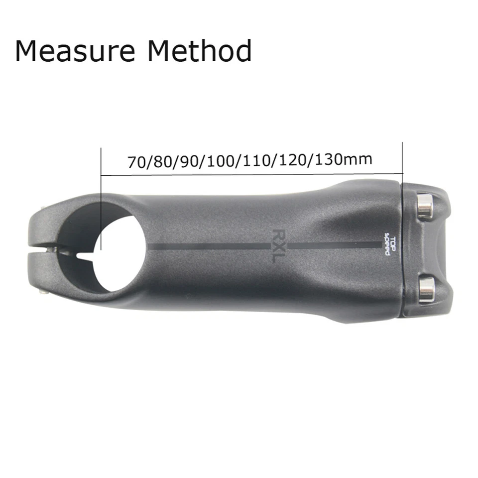 Carbon Bike Stem UD Matt 6/17° MTB Handlebar Stem 70-130mm Road Racing Bike Stem - Image 4 of 4