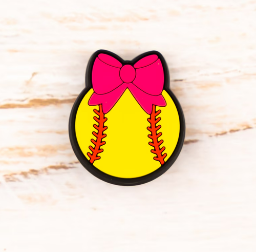 Softball Shoe Charms Baseball 12PCS PVC Clog Pins Accessories Party Favors - Picture 5 of 9