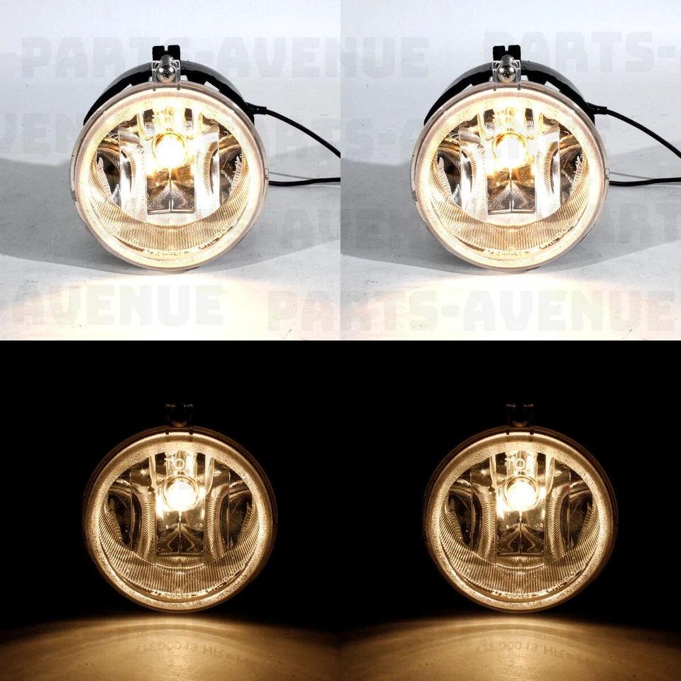 Lámpara antiniebla izquierda y derecha de 2 piezas apta para Dodge/Chrysler/Jeep CH2592142 5182025AA Foto 3 de 4