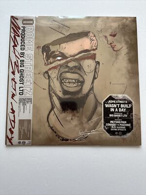 Rome Wasnt Built In A Day Black Vinyl Obi. Sealed. Rome Streetz. CEP Cover