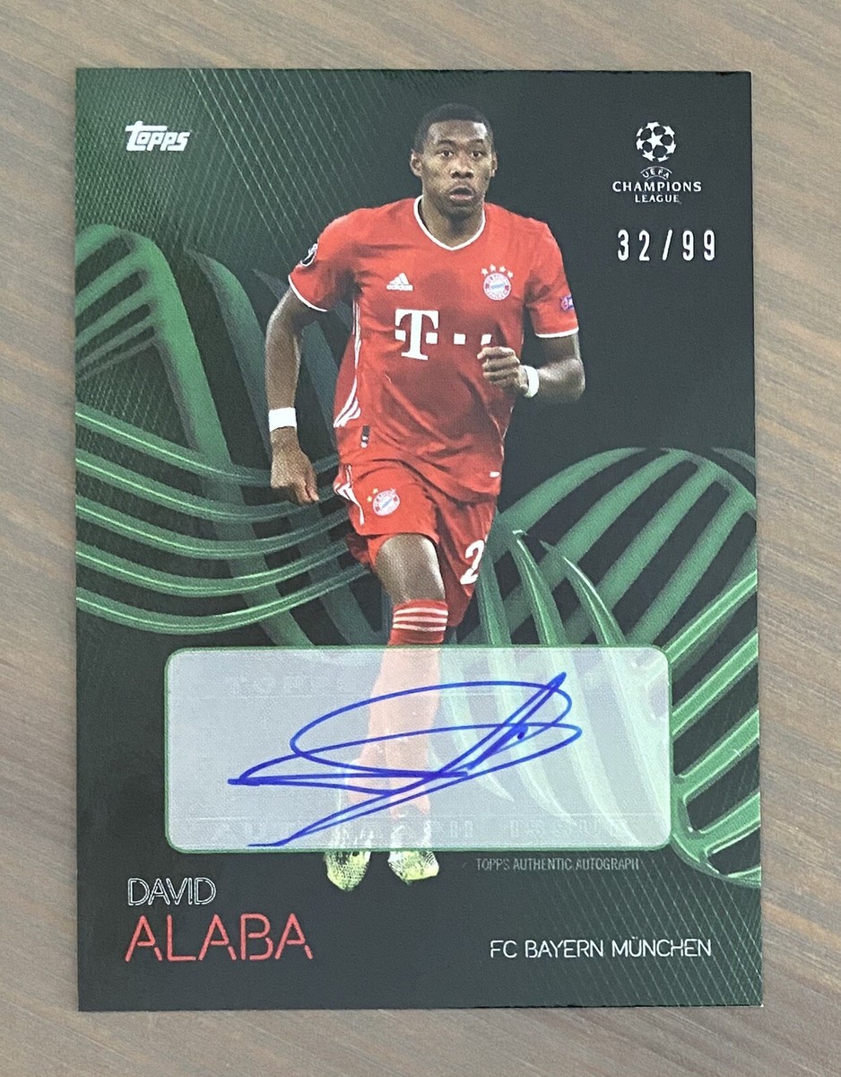 その他 Topps CAMAVINGA / DAVID ALABA Dual Auto Topps UEFA Champions League Knockout Auto Autograph Card