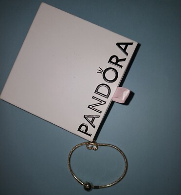 Genuine Pandora Bracelet 16cm Heart Charm *NEW*